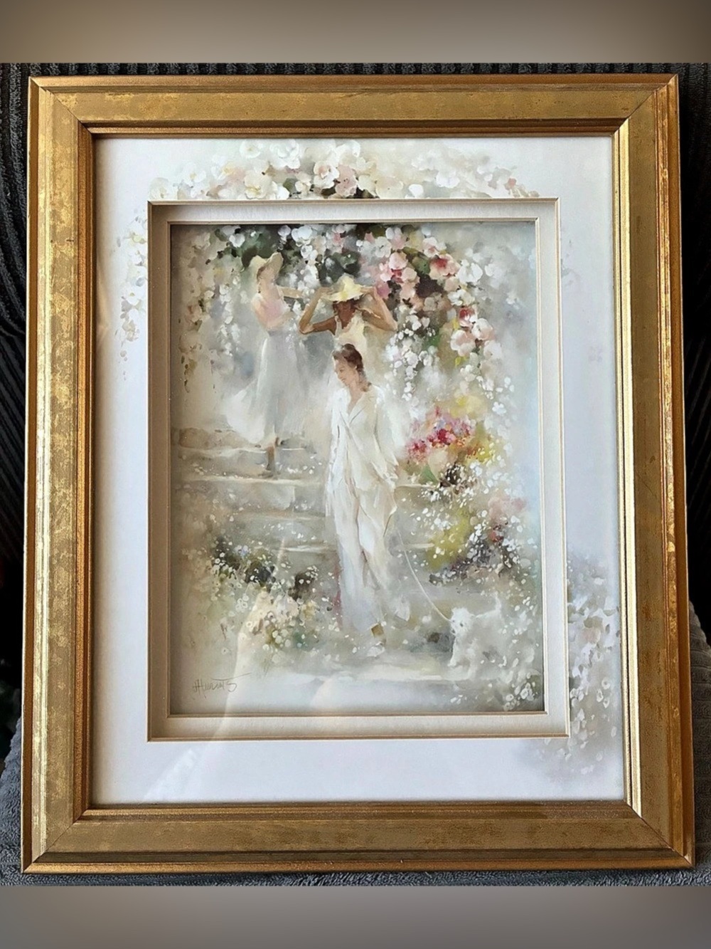 Willem Haenraets Sheer Elegance Framed Signed Fine Art 3D Print 11.75”x 14.25”